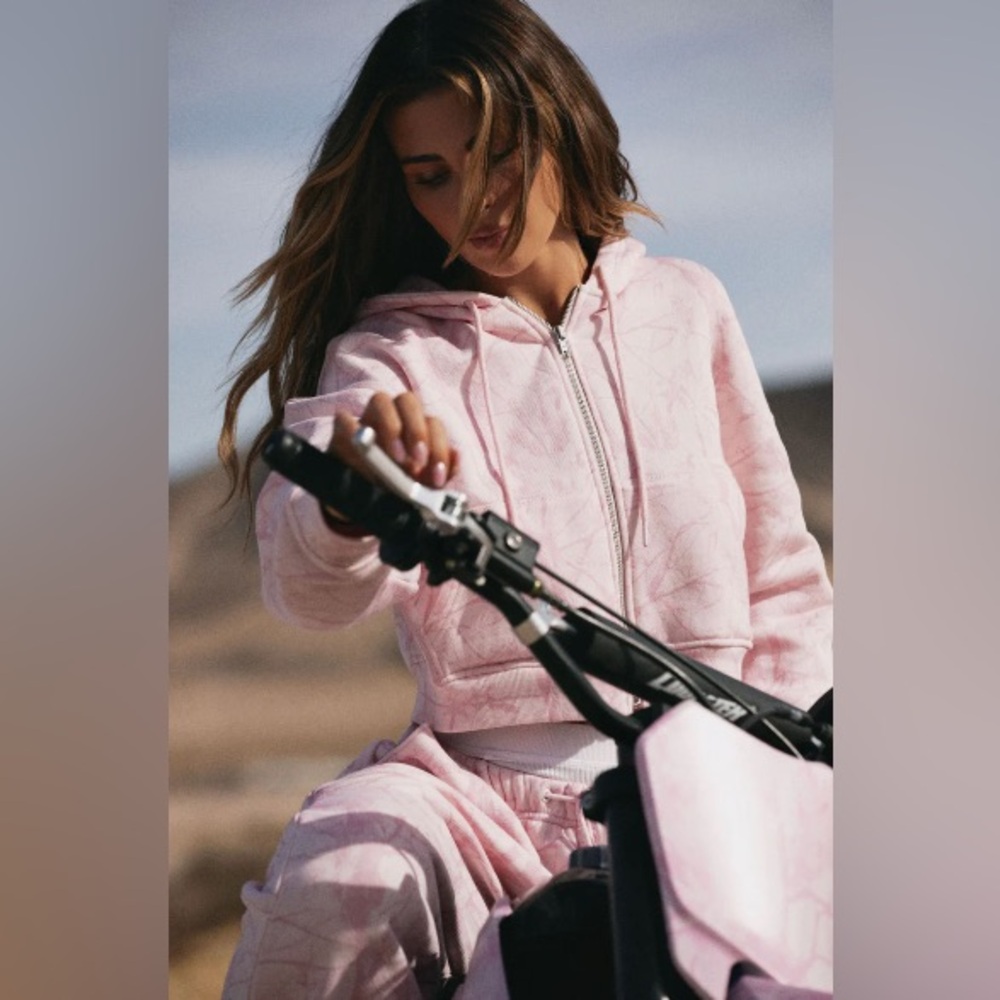 Diary Boy Pink Camo Hoodie and Sweatpants Set